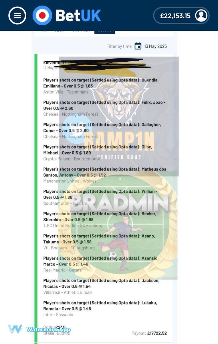 RAMP1N's tweet photo. 22 grand shots on target winning slips tipped on our group yesterday 
Well played Brad 🏆🏆🏆

https://t.co/M8zqgiyTaK https://t.co/rPEAg27Gzv