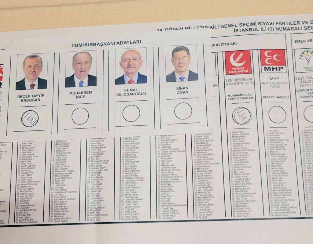 Türkiye'nin her yerinden şöyle fotolar geliyor. 

Geliyor gelmekte olan 🤗👍🇹🇷

#MilliGörüşMeclise
#Secim2023