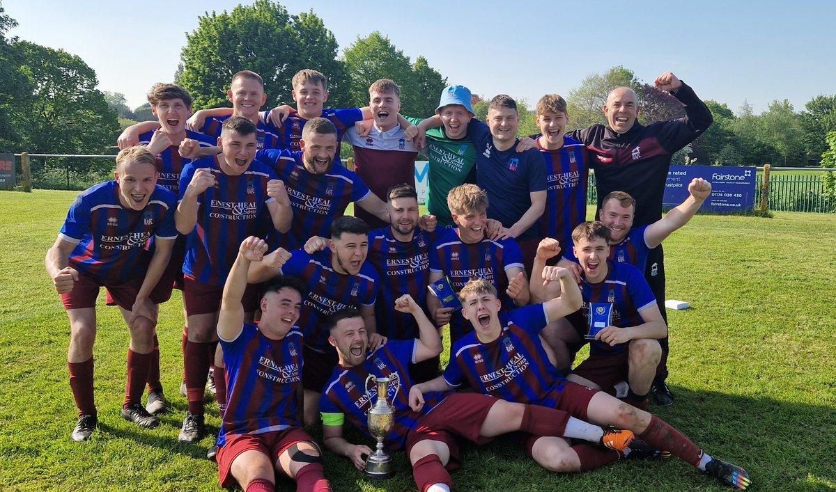 Unbelievable way to finish the season for our 1st Team.

3 - 1 Winners v <a href="/sharpnessafc/">Sharpness AFC</a> in the Les James Cup Final. 

Goals from 
<a href="/jordanl74787559/">jordan locke</a> ⚽️⚽️
<a href="/benfishwick1/">Ben Fishwick</a> ⚽️

and 3 assists for <a href="/Brain28Dan/">Dan Brain</a>
👏👏👏👏

A big thanks to <a href="/GlosCounty/">Glos County League</a> and <a href="/HenburyFC/">HenburyFC</a> for organising the day.