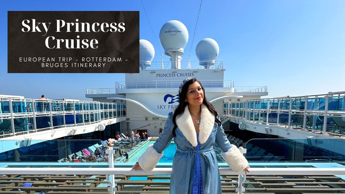 Check out my latest vlog all about European Cruise Trip on the Sky Princess visiting the  Amsterdam Tulips and Bruges youtu.be/o5OHgPMEK7w via <a href="/YouTube/">YouTube</a>