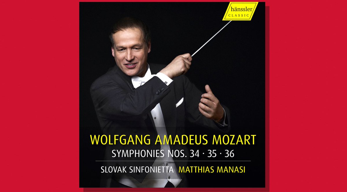 matthiasmanasi's tweet photo. #New 

New Release:  Mozart Symphonies   

Watch here:  https://t.co/SK1sGZa859   

Apple Music:
https://t.co/JCRRUC6fup

#mozart #haensslerclassic #matthiasmanasi #CD #concert #art #symphony #berlin #esc23 #music  #live #Eurovision #music #energy #album #weekend #linzer #neu https://t.co/Zsvx2yuyBM