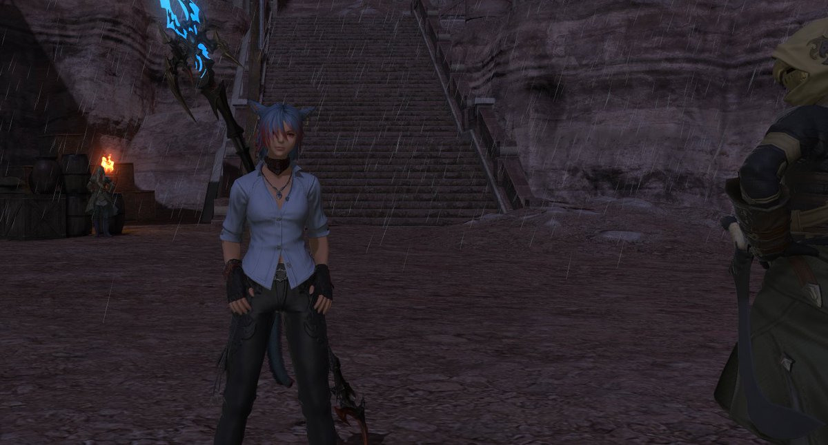 KOU1988rabbit's tweet photo. 神のお告げ（？）により、FF14の世界に数年振り降り立つ。
とりあえずブルプロ始まるまで気ままにやる予定 https://t.co/uXG6YDiYGi
