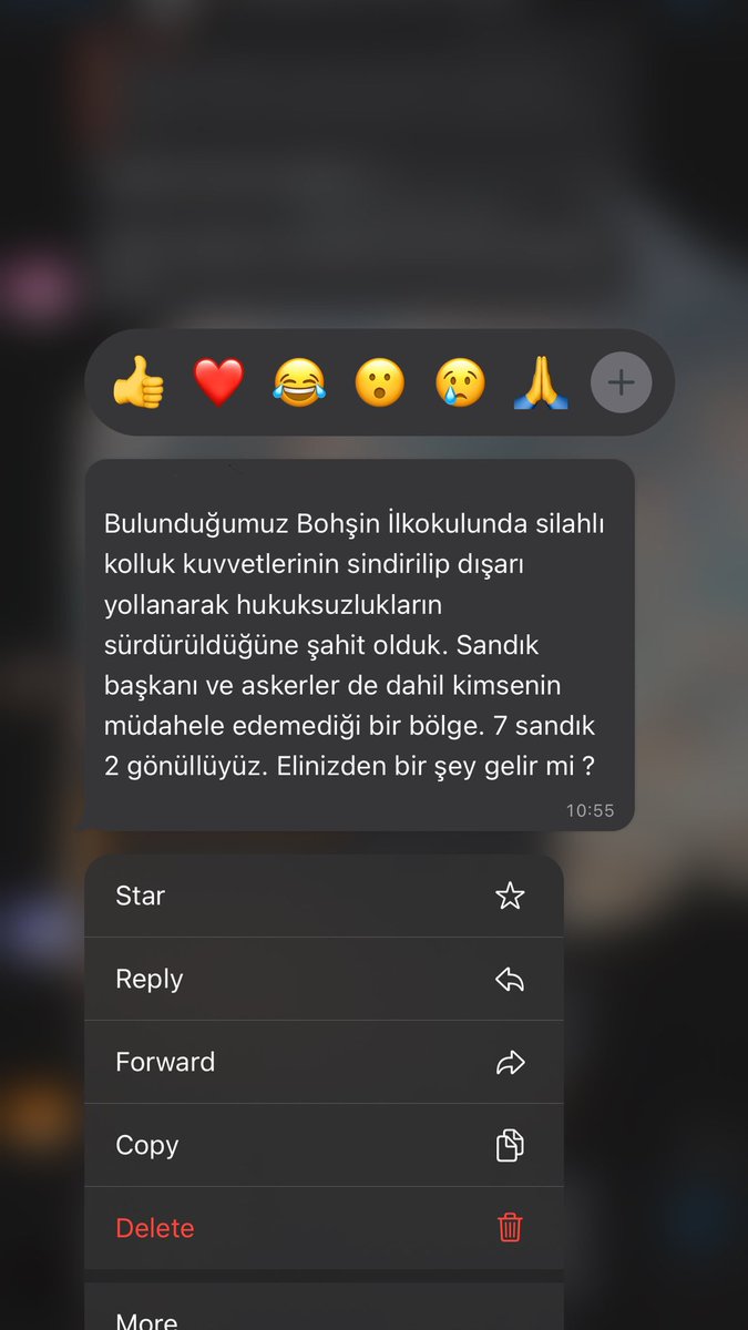 yigiTorun's tweet photo. Oy ve Ötesi Hatay grubuna gelen bir mesaj. Arkadaş da teyit etti. Bohşin İlkokulu’nda ne oluyor? @EmniyetGM Güvenliğin sağlanamadığı okullar çok riskli. https://t.co/4pswCAKlz1