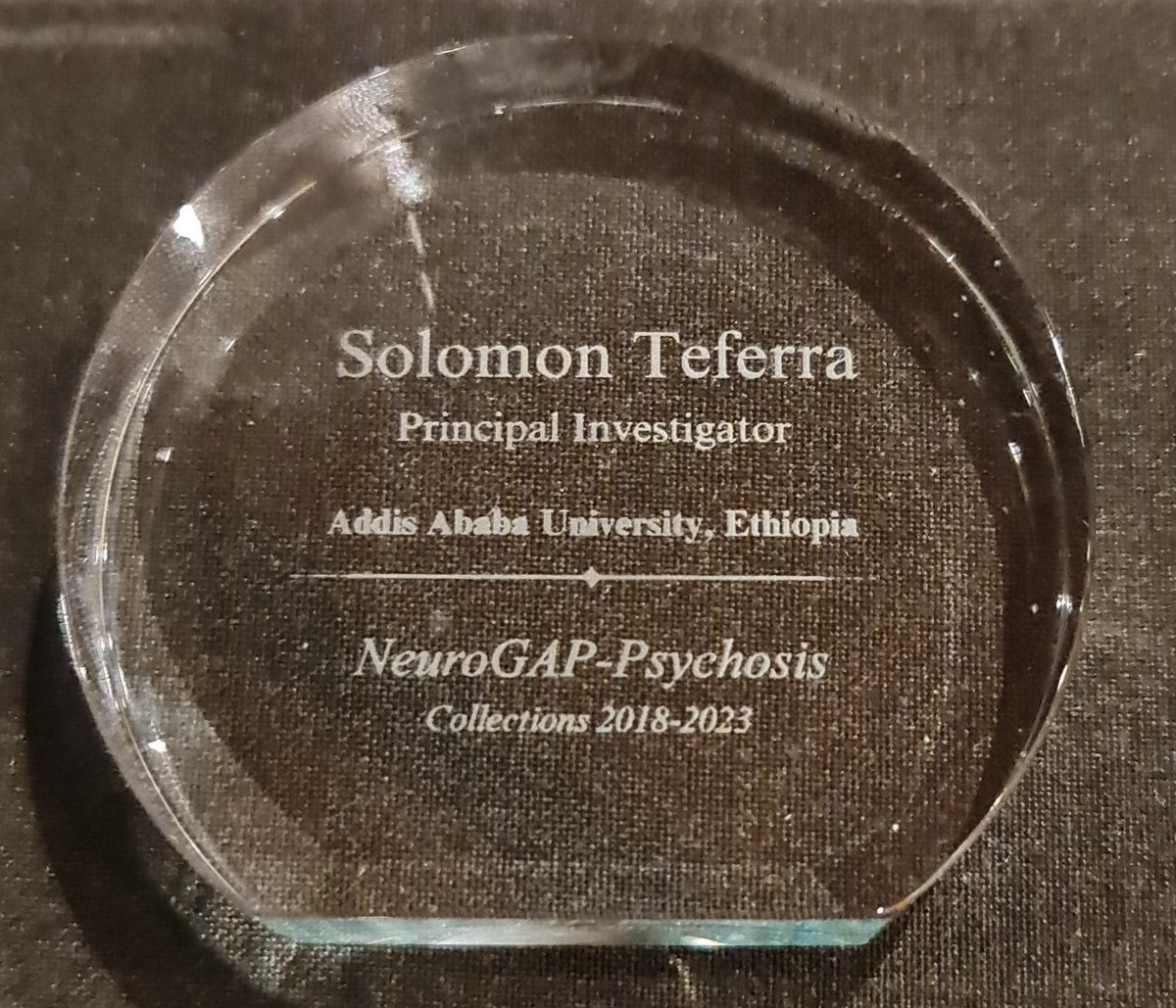 We have just celebrated the completion of #NeuroGAP-Psychosis project from #Ethiopia, #Kenya, #SouthAfrica and #Uganda, ~43,000 DNA samples collected in 5 years, 13,000 from #Ethiopia alone, to study the genetics of psychosis. #Harvard.
Equity in #psychiatricgenetics research!