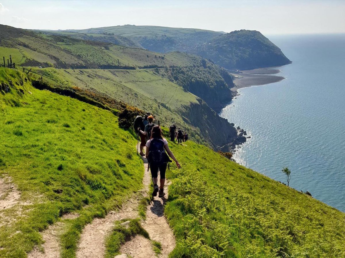 Tickets available for tomorrow’s walk!
Combe Martin - Woolacombe
Mon 15 May
14 Miles
Walk with us and help celebrate 50 years of trailblazing activity on the South West Coast Path #trailblazing50 #hike #630miles #swcp #walking #trailblazerwalk

🎟️eventbrite.com/e/trailblazer-…