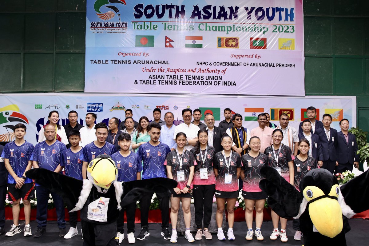 Kiren Rijiju on Twitter "Table Tennis is fast hugely popular