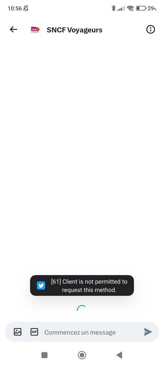 Voici le résultat du lien aussi fonctionnel que <a href="/SNCFConnect/">SNCF Connect</a> qui ne permet pas de recevoir le code d'authentification par email...