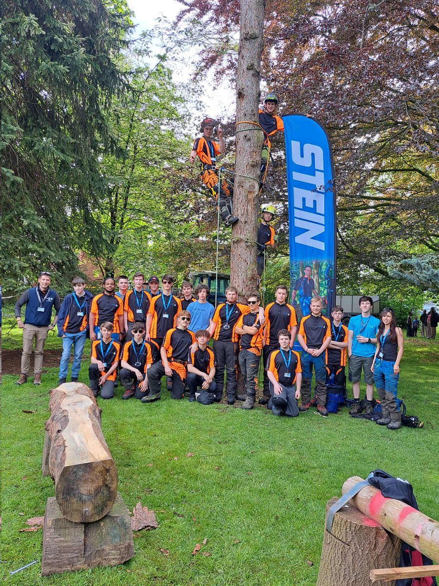 RHC_ForestryArb's tweet image. Forest &amp;amp; Arb already for family fun day display #Reaseheath #trees