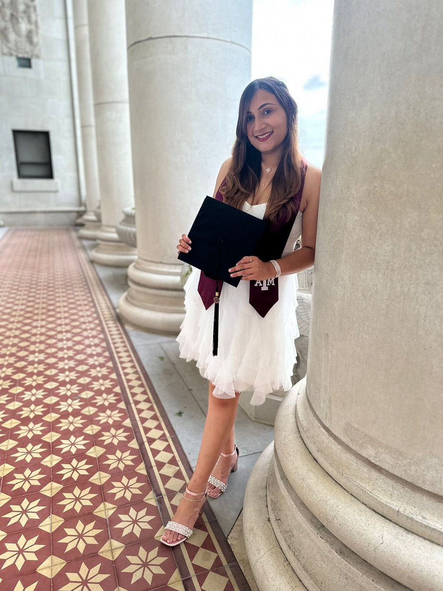 NambyPure's tweet photo. Congratulations @Ninntend0 - you make us proud every day..Gig em!! 
#TAMUgrad https://t.co/H6ayzmuVgZ