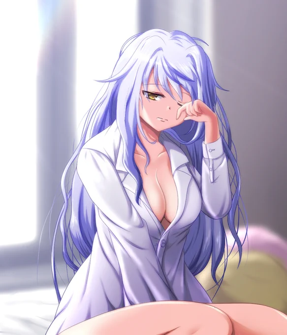 寝起き。  #画伯ユリ