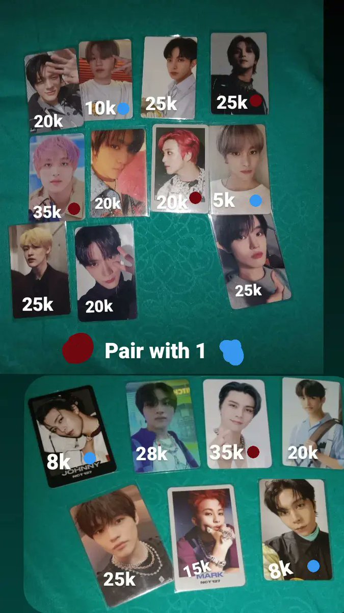 WTS

✅incl all
✅ready ina
✅cek condi
📍tangsel

Tags. Haechan Johnny Mark Chenle Yangyang Jeno Heeseung Ten nct enhypen