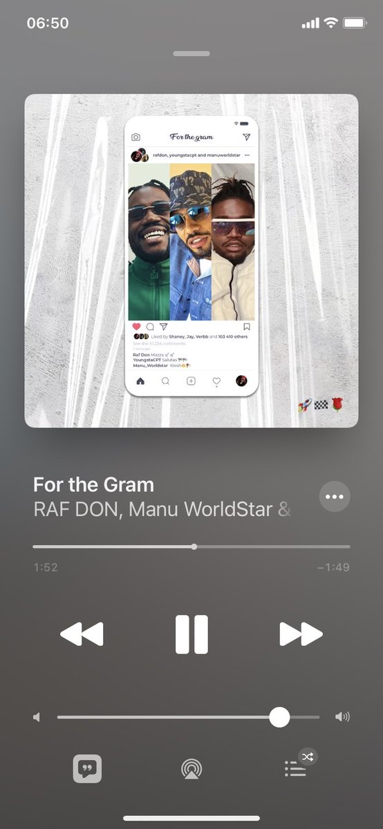 Chatting all things #ForTheGram with the 🔥 <a href="/OfficialRafDon/">𝐑𝐀𝐅 𝐃𝐎𝐍</a> from 8H15 on the #BreakfastPunch on @vowfm 88.1 📻 

Good Morning 🚀 
🌍: vowfm.co.za