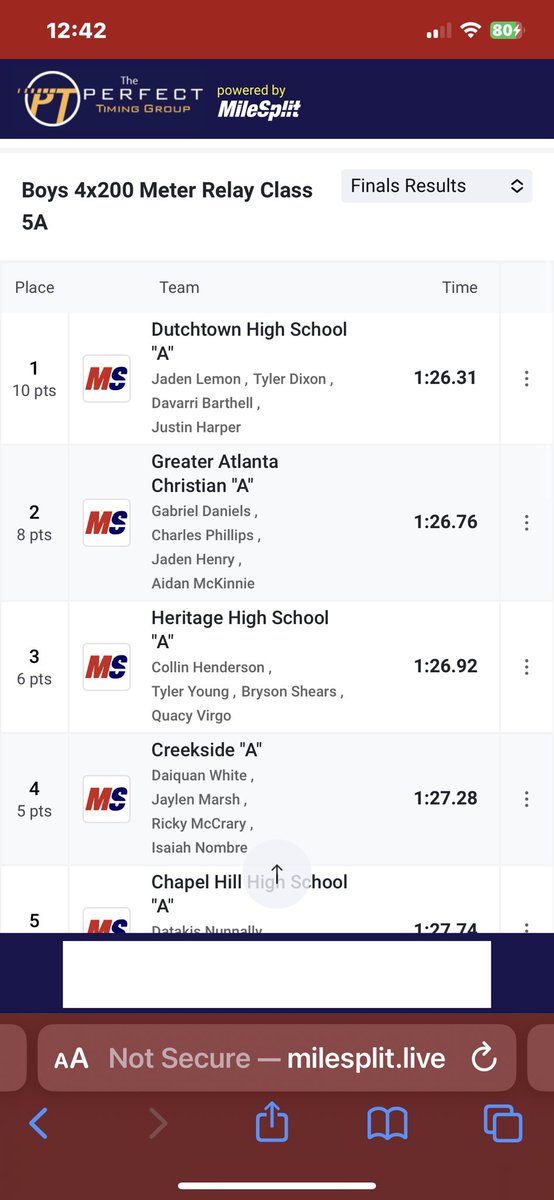 Justin_Harper_'s tweet photo. 2023 5A STATE CHAMPS FOR THE 4x1 and 4x2…what a great way to leave it all on the track. It has been a fantastic season with these guys. Here’s another to go into the books☝🏾😤 https://t.co/ntpj48JU2V