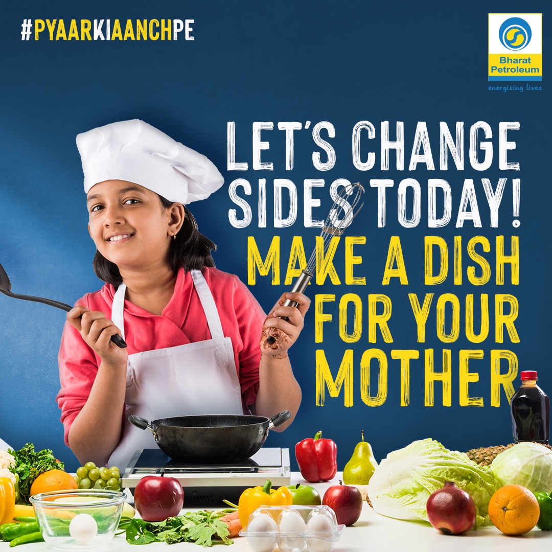 BPCLimited's tweet photo. Our best memories of love comfort and  food revolves around Mom!

Why not flip the custom for a day?

This Mother's Day do something that your mom has been doing all her life. Get in the kitchen and cook a meal for her  with loads of love.

#MothersDay2023 #PyaarKiAanchPe https://t.co/BupleWOVRS