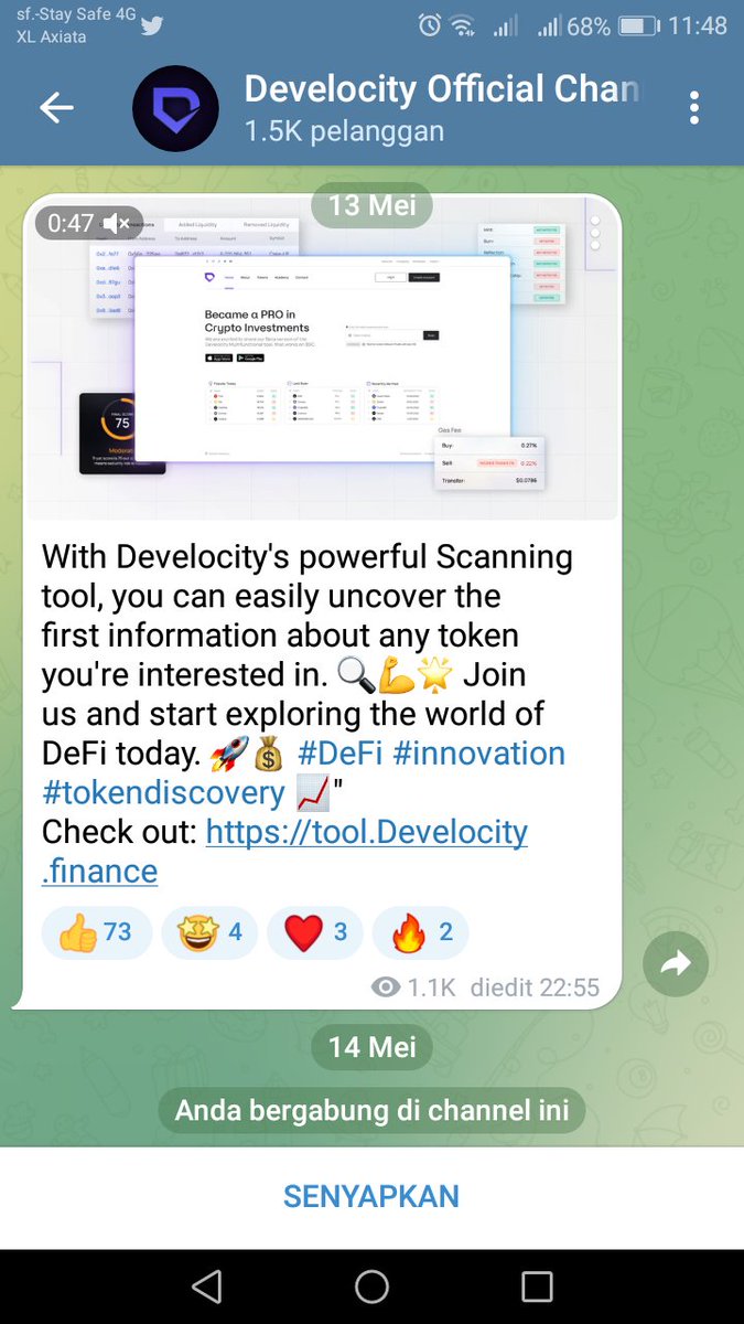 ichamel_zain's tweet photo. @Crypto_Hawkk @develocitygroup Done ya https://t.co/e8msFdotzF