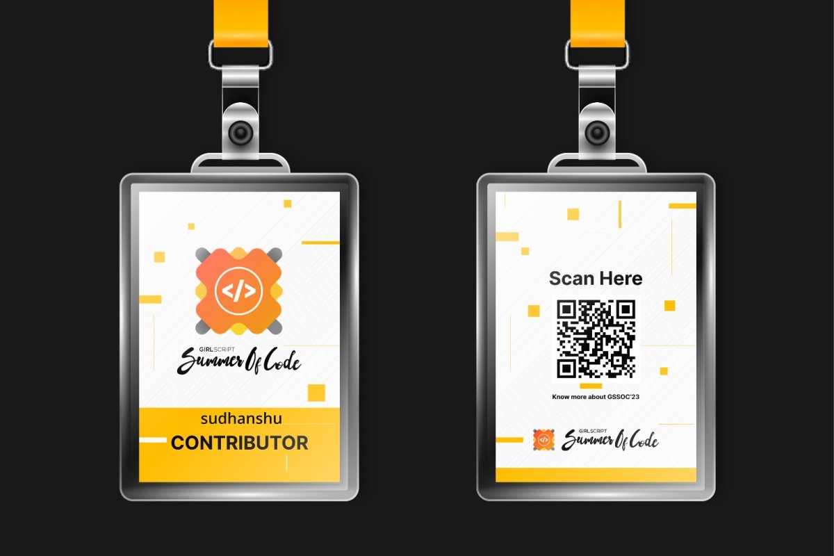 here_sudhanshu's tweet image. I&apos;ve been selected for GirlScript Summer of Code! 🎉  Looking forward to learning, growing and making a  meaningful impact in the tech industry. 💻🚀 #GirlScriptSOC  #opensource