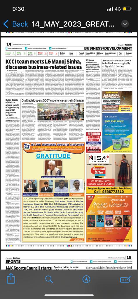 Farooq Ahmad (@farooqaganai) on Twitter photo A token of gratitude to the <a href="/OfficeOfLGJandK/">Office of LG J&K</a> <a href="/AdvisorBJKGovt/">Office of Advisor Bhatnagar</a> <a href="/KabraShaleen/">shaleen kabra</a> <a href="/jal_mission/">Jal Shakti Department, J&K</a>. A token of gratitude to the <a href="/OfficeOfLGJandK/">Office of LG J&K</a> <a href="/AdvisorBJKGovt/">Office of Advisor Bhatnagar</a> <a href="/KabraShaleen/">shaleen kabra</a> <a href="/jal_mission/">Jal Shakti Department, J&K</a>.
