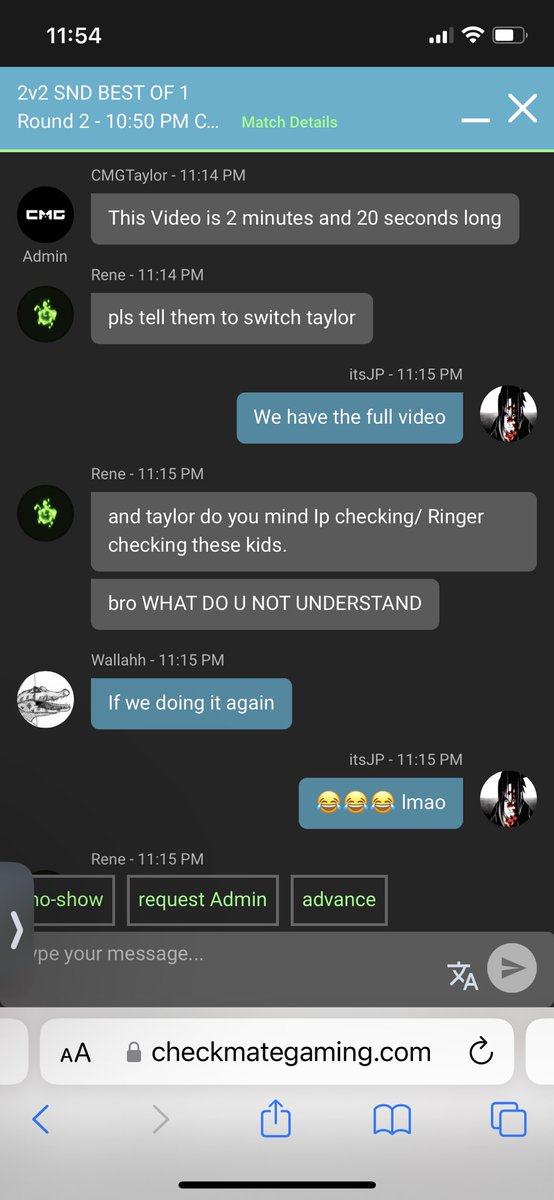 xitsJP's tweet photo. @Keelumbus @Renevater @Pooofar_ This is what got me tho was this BS💀 bro said check iP https://t.co/X5fvf1UtfL