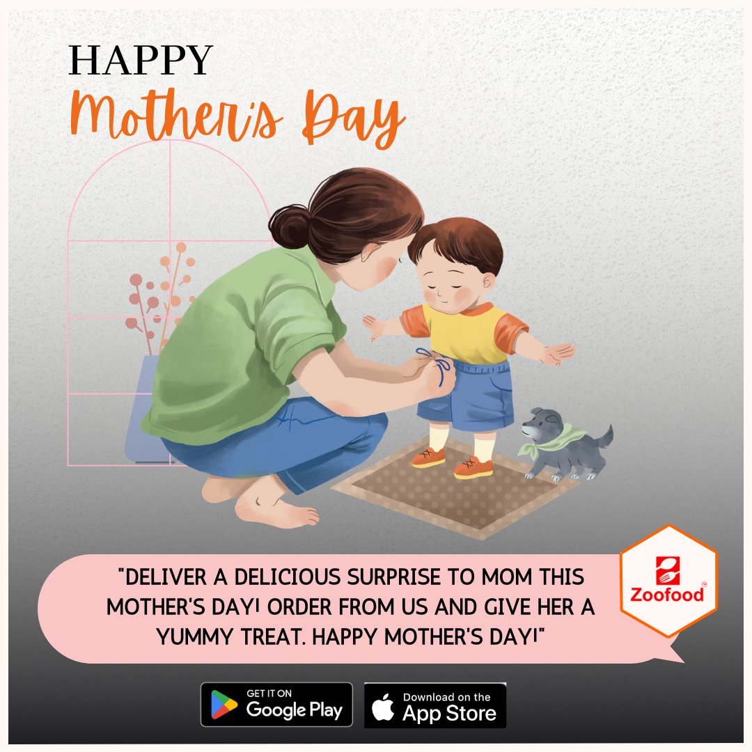 Zoofoodofficial's tweet photo. This Mother's Day, we are not just delivering food but also happiness !!!

#greaternoida #noida #zoofood #zoofoodofficial https://t.co/hFoICwQ0EY