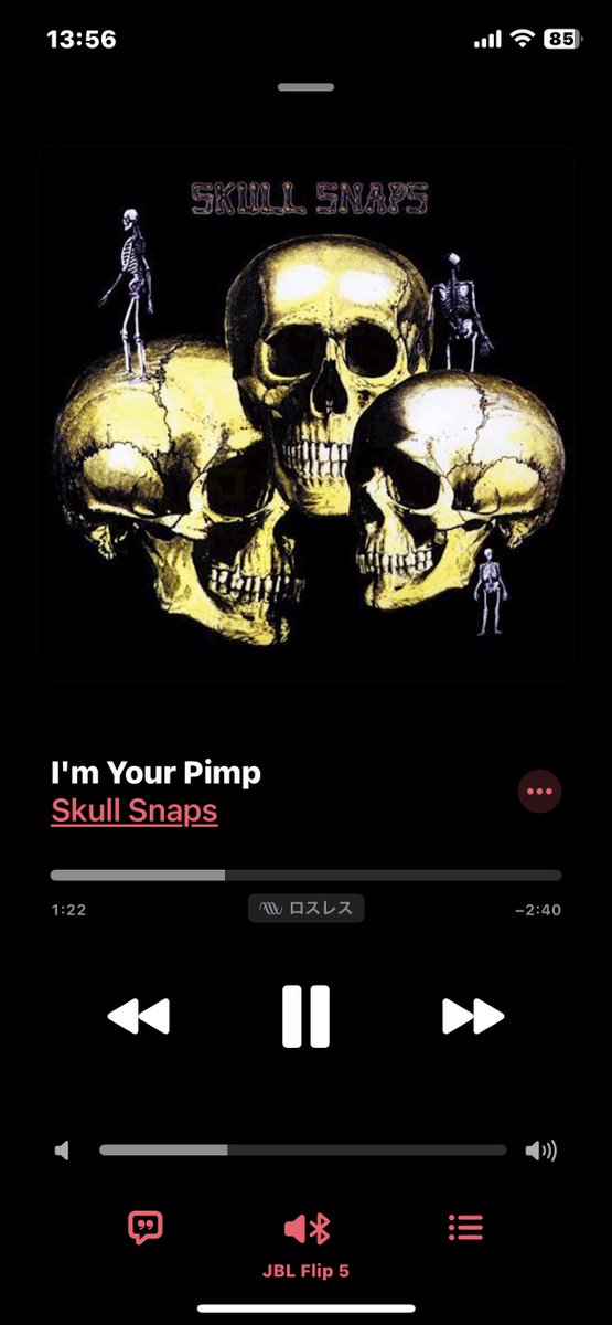 nasi_drums's tweet photo. ジャケのイメージと違いすぎる曲個人的第1位やとおもう
 #skullsnaps https://t.co/HjYgX5v0lh