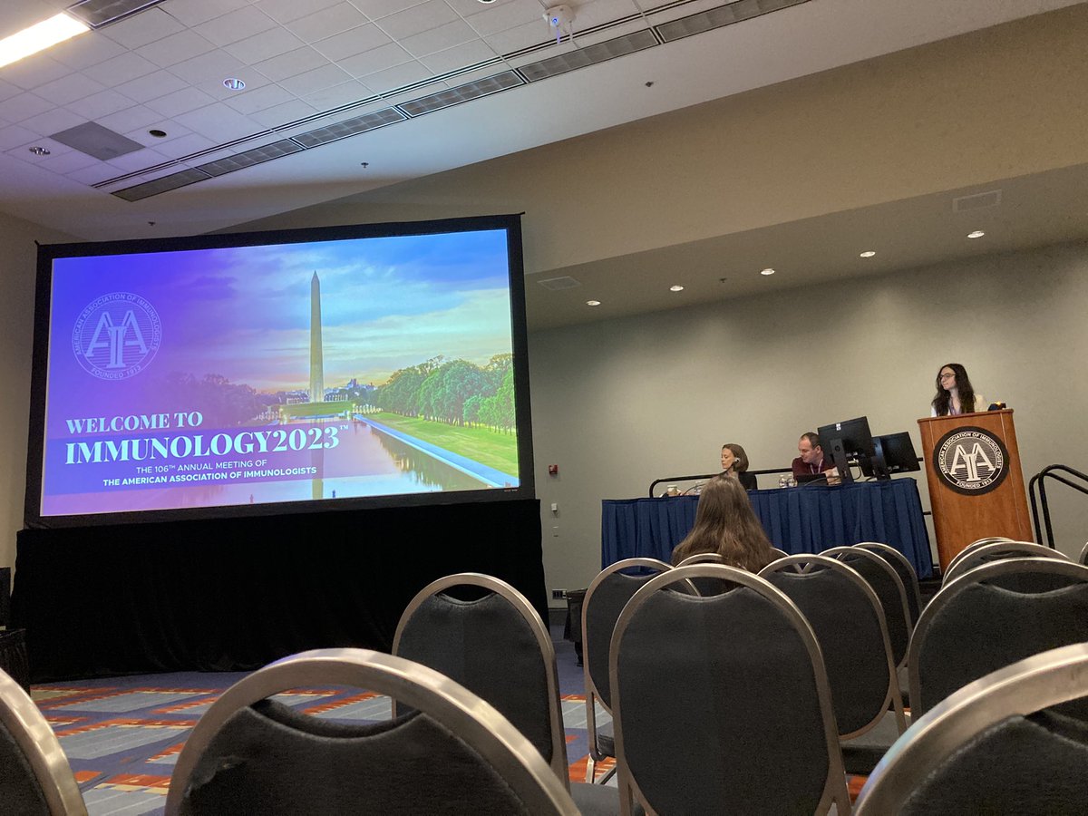 Eden Hirsch (@eden_hirsch5) on Twitter photo So proud of <a href="/g_sanchez_/">Gina Sanchez</a> for her inspiring talk today at #immunology2023 on GC B cell dysregulation in lupus! <a href="/ImmunologyAAI/">The American Association of Immunologists (AAI)</a> So proud of <a href="/g_sanchez_/">Gina Sanchez</a> for her inspiring talk today at #immunology2023 on GC B cell dysregulation in lupus! <a href="/ImmunologyAAI/">The American Association of Immunologists (AAI)</a>
