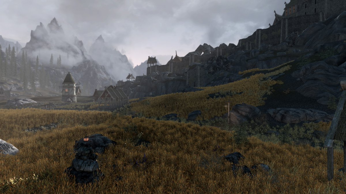 #moddedskyrim #skyrimlandscape