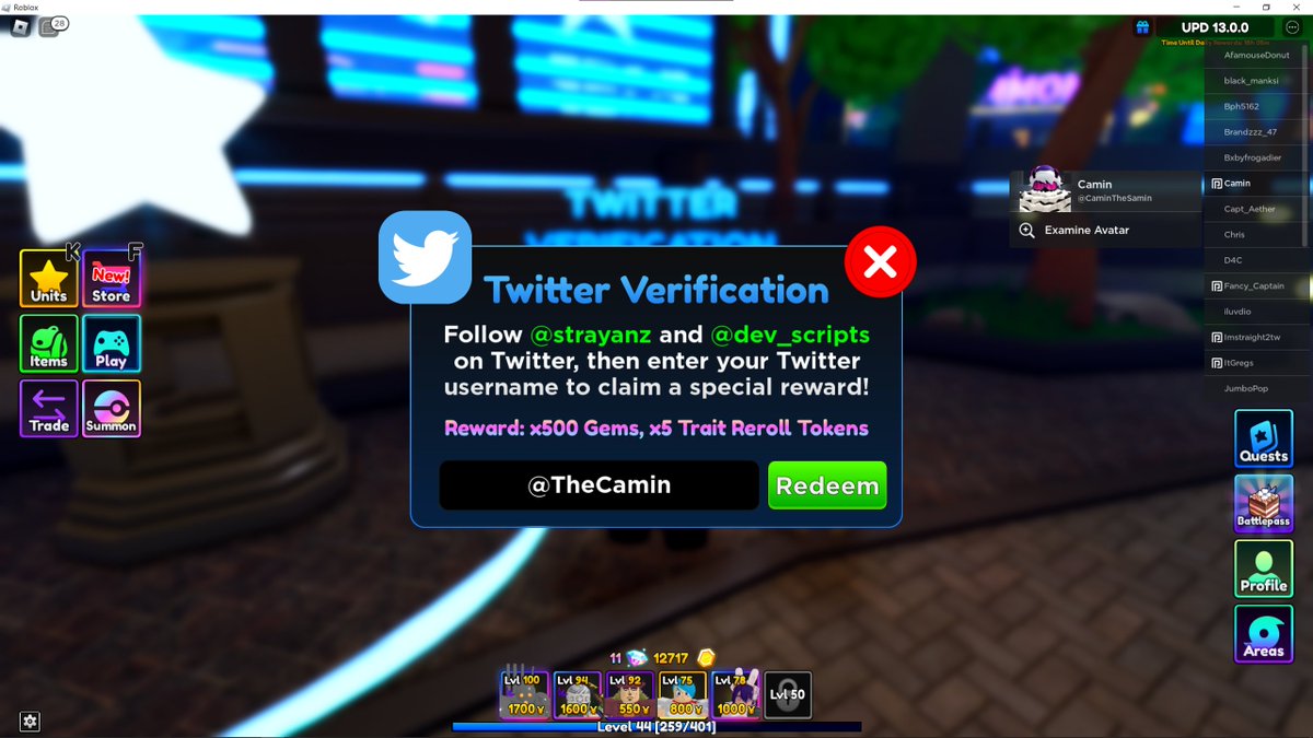 TheCamin's tweet photo. @strayanz  @dev_scripts  Please Verify Me
Roblox username:CaminTheSamin https://t.co/HzhKKWH8YU