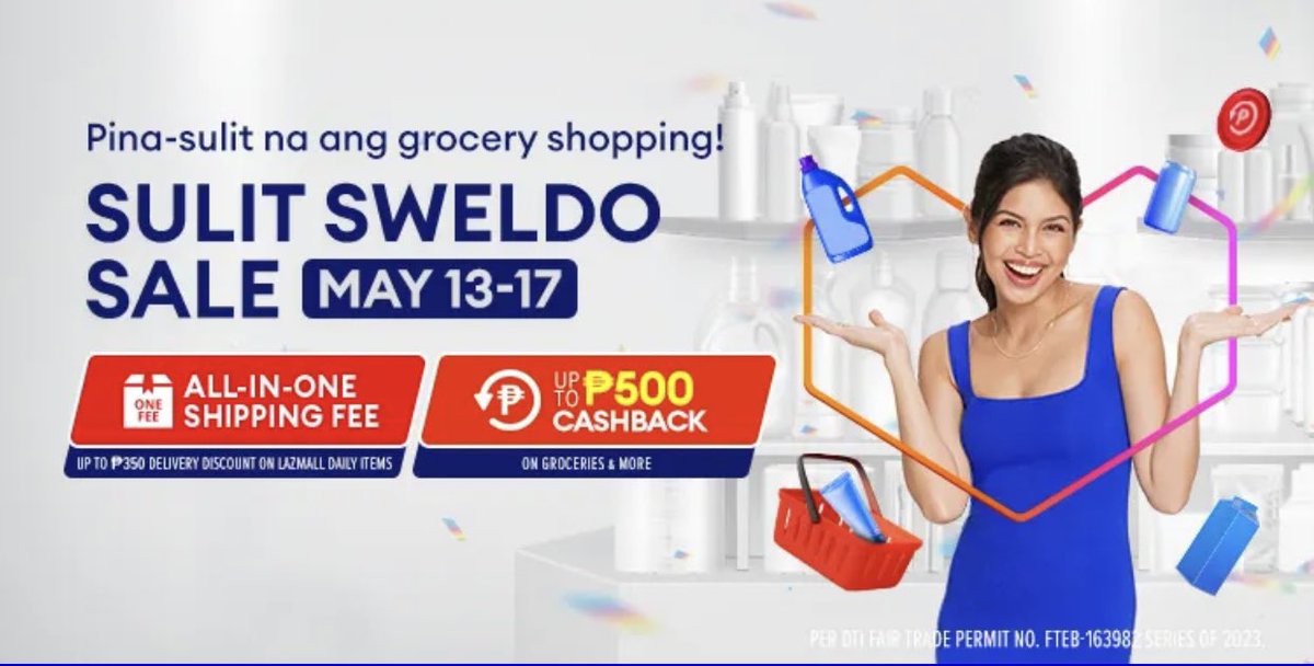 erickasallador's tweet image. ‼️ Lazada Voucher Code‼️

LAZBEWAIS5y5fz1

(P100 off; P750 minimum spend)

Redeem voucher code here: 
📌 s.lazada.com.ph/s.h9imo?cc

#lazada #lazadaph #lazadavouchercode #lazadadiscount #lazadasale #lazadavoucher #lazadaph515