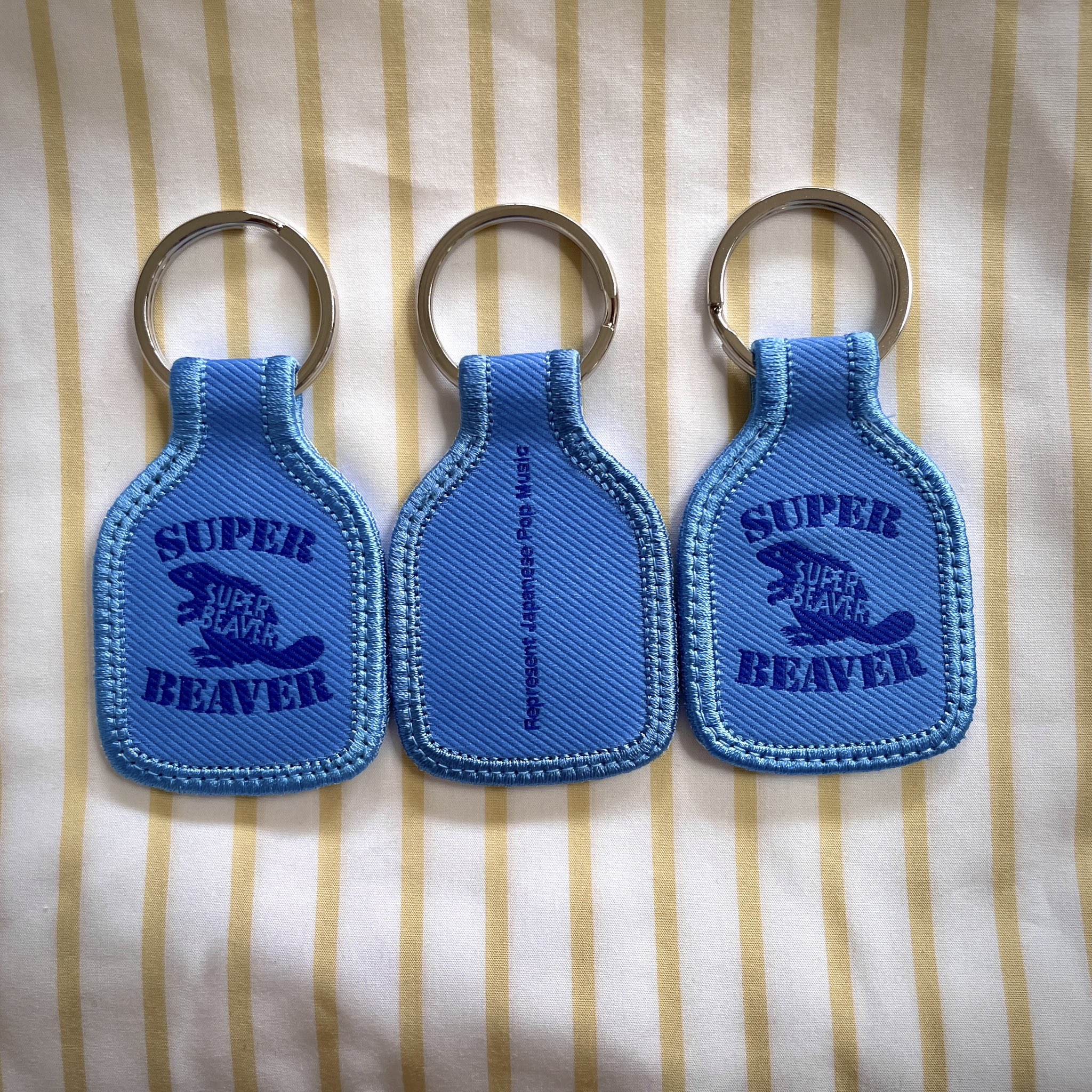 SUPER BEAVER（スーパービーバー）会場限定タグキーホルダー 帯広