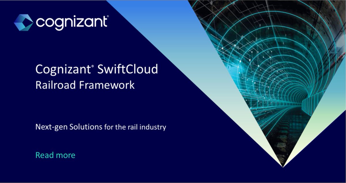 aanandsivaraman's tweet image. By combining @Cognizant’s industry vision and IT expertise with Oracle’s technology leadership, rail service providers can leverage proven solutions to optimize, modernize, and innovate using Cognizant® SwiftCloud Railroad Framework. 

#oracle #swiftcloud #railroad