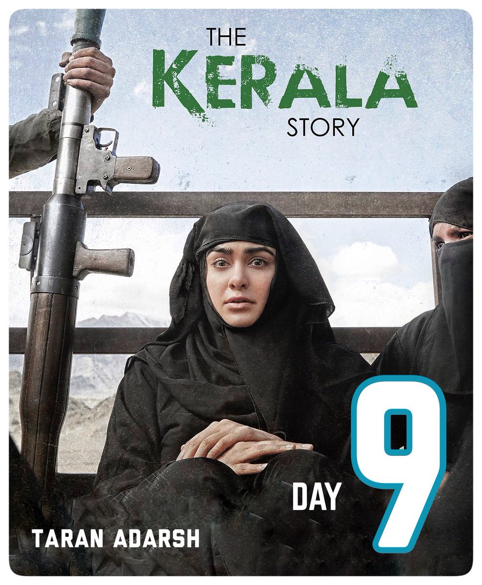 taran_adarsh's tweet photo. #TheKeralaStory is a ONE-HORSE RACE... Has a SUPER-SOLID [second] Sat, cruises past ₹ 💯 cr in style… The BIG JUMP was on the cards, given the trends… Biz on [second] Sun should be HUGE again… [Week 2] Fri 12.35 cr, Sat 19.50 cr. Total: ₹ 112.99 cr. #India biz. #Boxoffice

#TheKeralaStory is the fourth #Hindi film to cross ₹ 💯 cr [NBOC] in 2023…
⭐️ #Pathaan [Jan]
⭐️ #TuJhoothiMainMakkaar [March]
⭐️ #KisiKaBhaiKisiKiJaan [Apri]
⭐️ #TheKeralaStory [May]