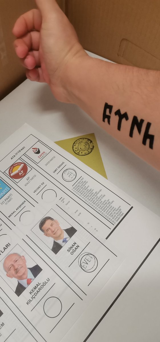 Yüce Tengri bu kutlu yolda sizleri muzaffer eylesin. <a href="/DrSinanOgan/">Dr. Sinan Oğan</a> <a href="/umitozdag/">Ümit Özdağ</a>