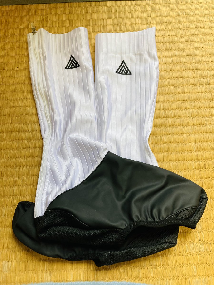 masadaiou's tweet photo. 3週間前になったので本番で使う予定の物を試していこう。
#RULE28 オーバーシューズ https://t.co/EbRQZbc6yF