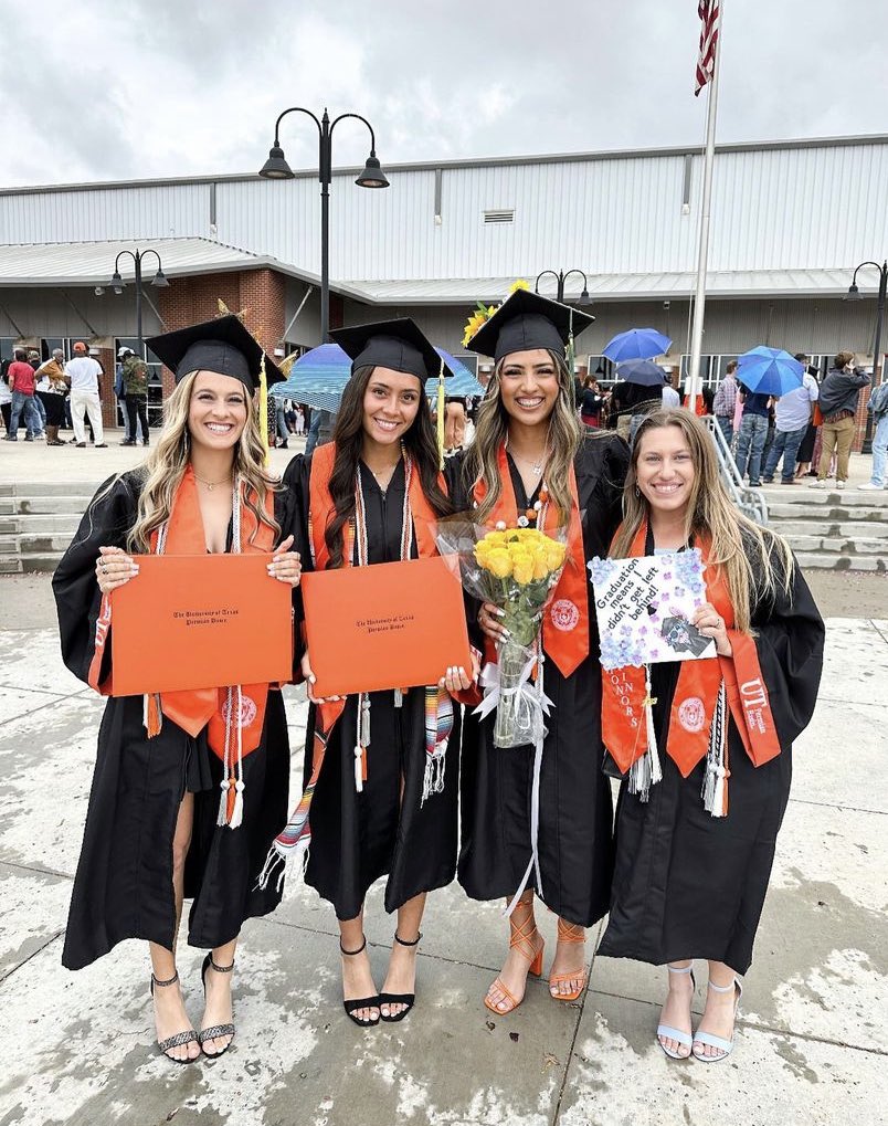 THEY DID IT! So proud of our 4 seniors for getting it done !!! 🧡🖤🗣️