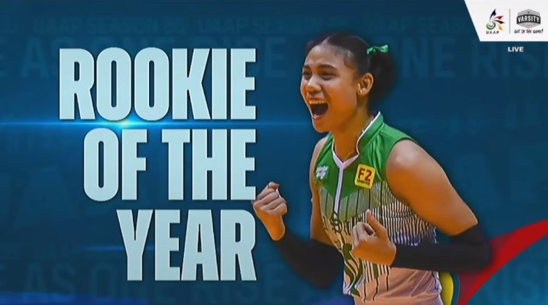 intomikarey's tweet photo. Ur s85's 2nd best outside spiker, ROY and MVP! thank you for choosing dlsu, angel!!!! MOTHER 🫶🥹💚 https://t.co/eQE9OnopLo