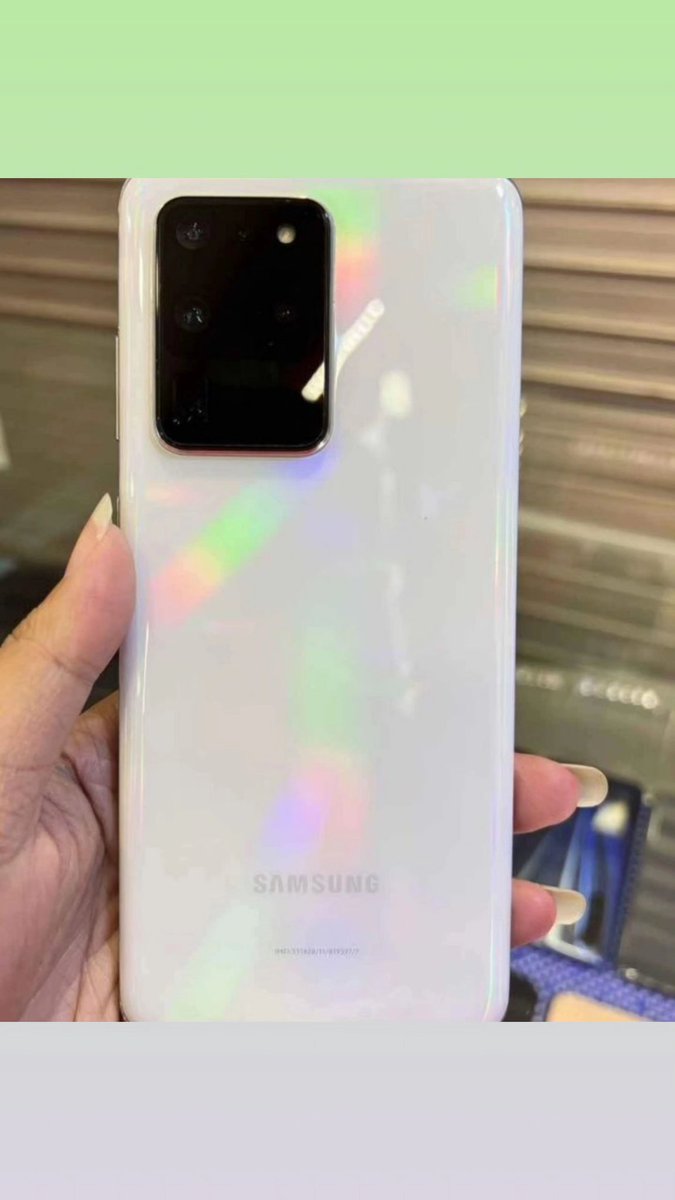ShaunSickTaylor's tweet photo. SAMSUNG GALAXY S20 ULTRA WHITE 128GB 5G DUAL SIM (RARE)
ON SALE FOR £250 

Message me for more interest and details. https://t.co/HrEWQYAMXd