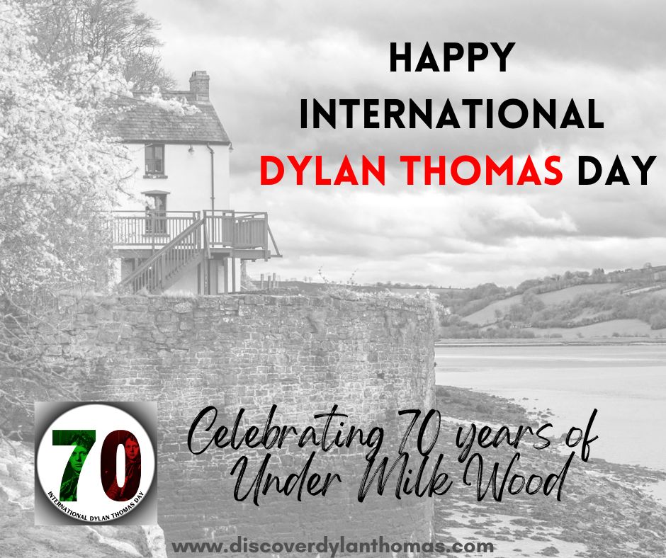 DylanThomas_100's tweet image. HAPPY DYLAN DAY 2023!

70 years ago today Dylan Thomas took to the stage at the @92ndStreetY in New York &amp;amp; performed Under Milk Wood with a cast for the first time. We mark that date with the annual celebration, International Dylan Thomas Day

#DylanDay #DyddDylan