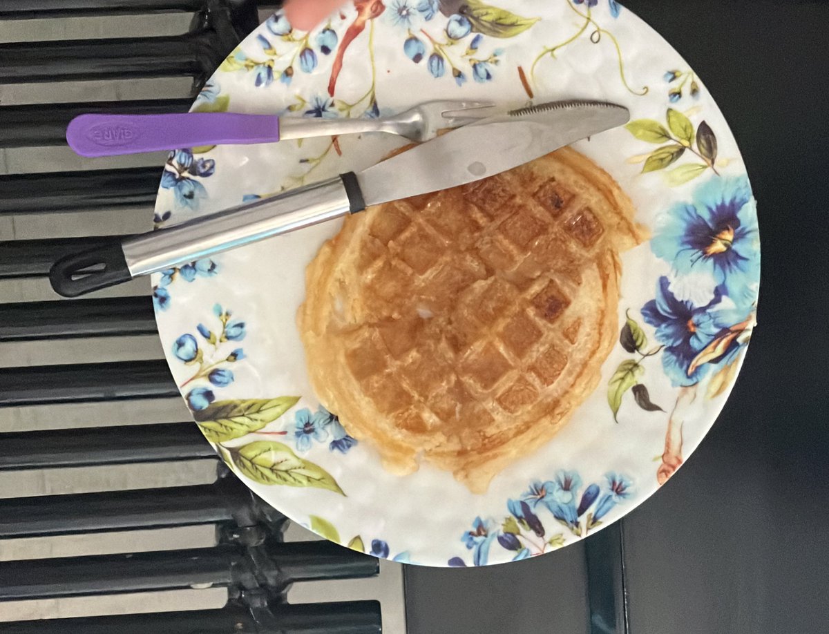 Sunday cooking .. my first #waffle of life… Thanx <a href="/deepika51/">Deepika Janagal</a> for guidance and <a href="/payalahuja02/">Payal (Arora) Ahuja</a> for inspiration….