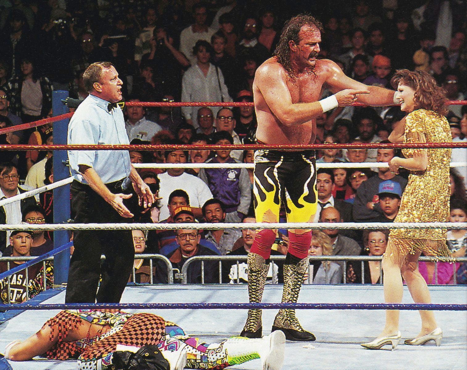 WWF Wrestling on X: "🎥 Federation Flashback! A reinstated Randy Savage and  a sinister Jake "The Snake Roberts collide at the much hyped "This Tuesday  in Texas" PPV in December of 1991.