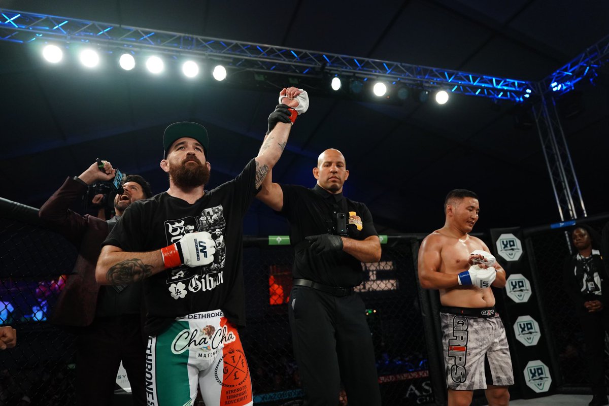 UpNextFighting's tweet photo. Chase Gibson is your winner, after he delivered a FLURRY OF BLOWS to his opponent! #UNF7 https://t.co/3QiIMr6Rxv
