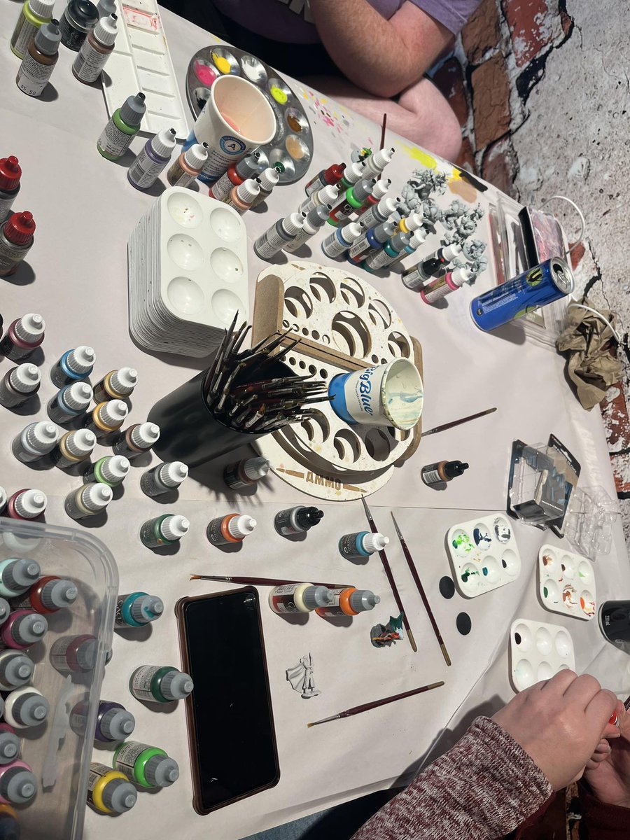 bea_dnd's tweet photo. Todays #PaintDay excitement!
#BeaDnDGames https://t.co/x64mkKhuzu