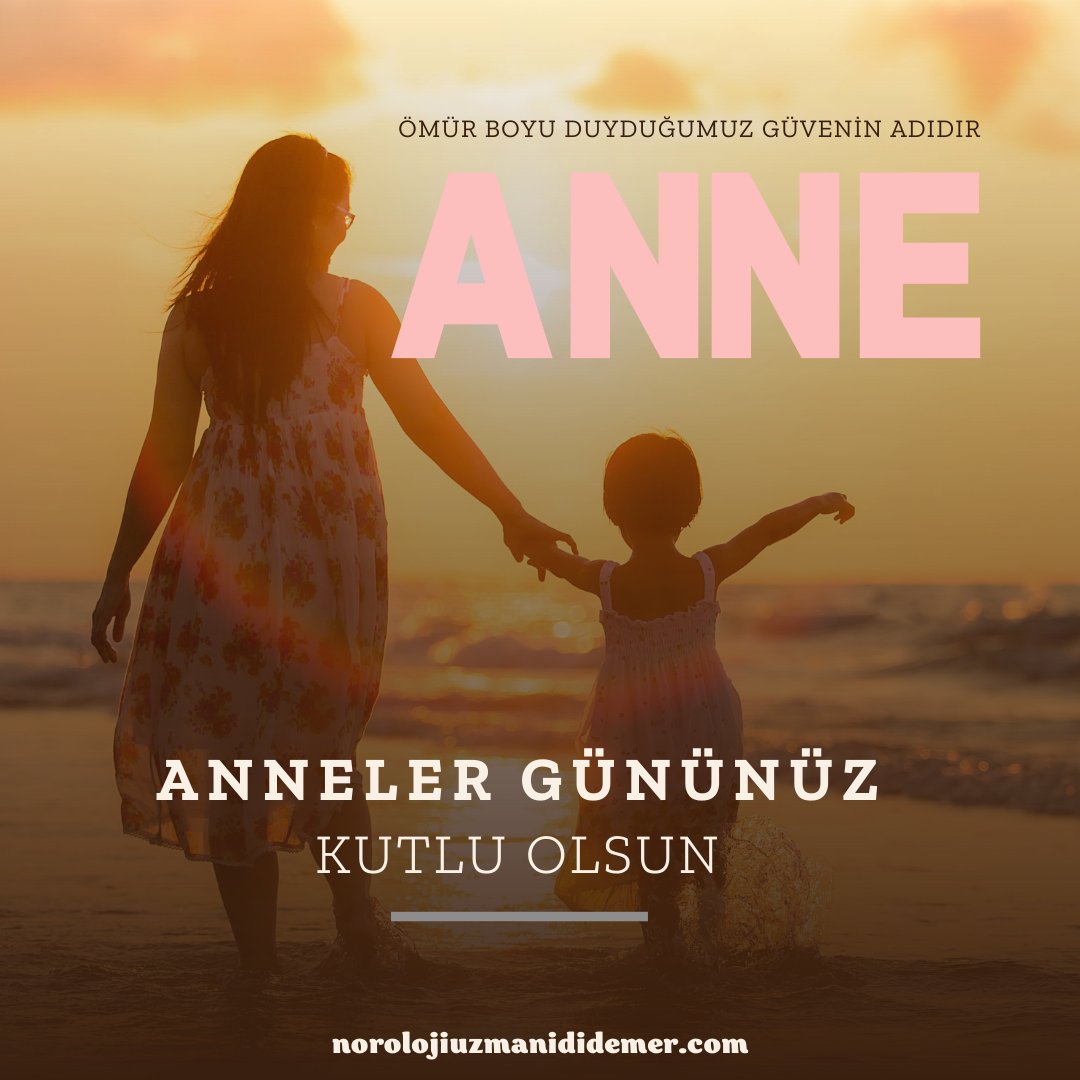 Her anımızda yanımızda olan Annelerimizin Anneler Günü kutlu olsun...
norolojiuzmanididemer.com 
#annelergunu