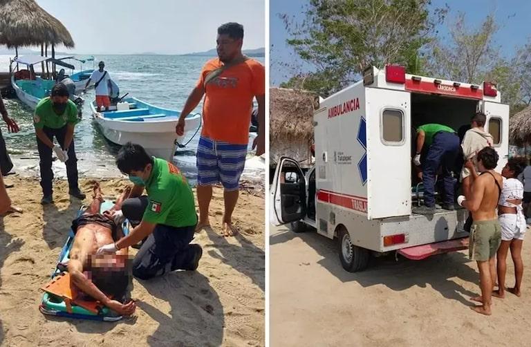 LANACION's tweet photo. Machetazos por la espalda y “sin motivos”: así fue el ataque a los turistas argentinos en México https://t.co/gn881lIYLW https://t.co/16m5a5oY8E