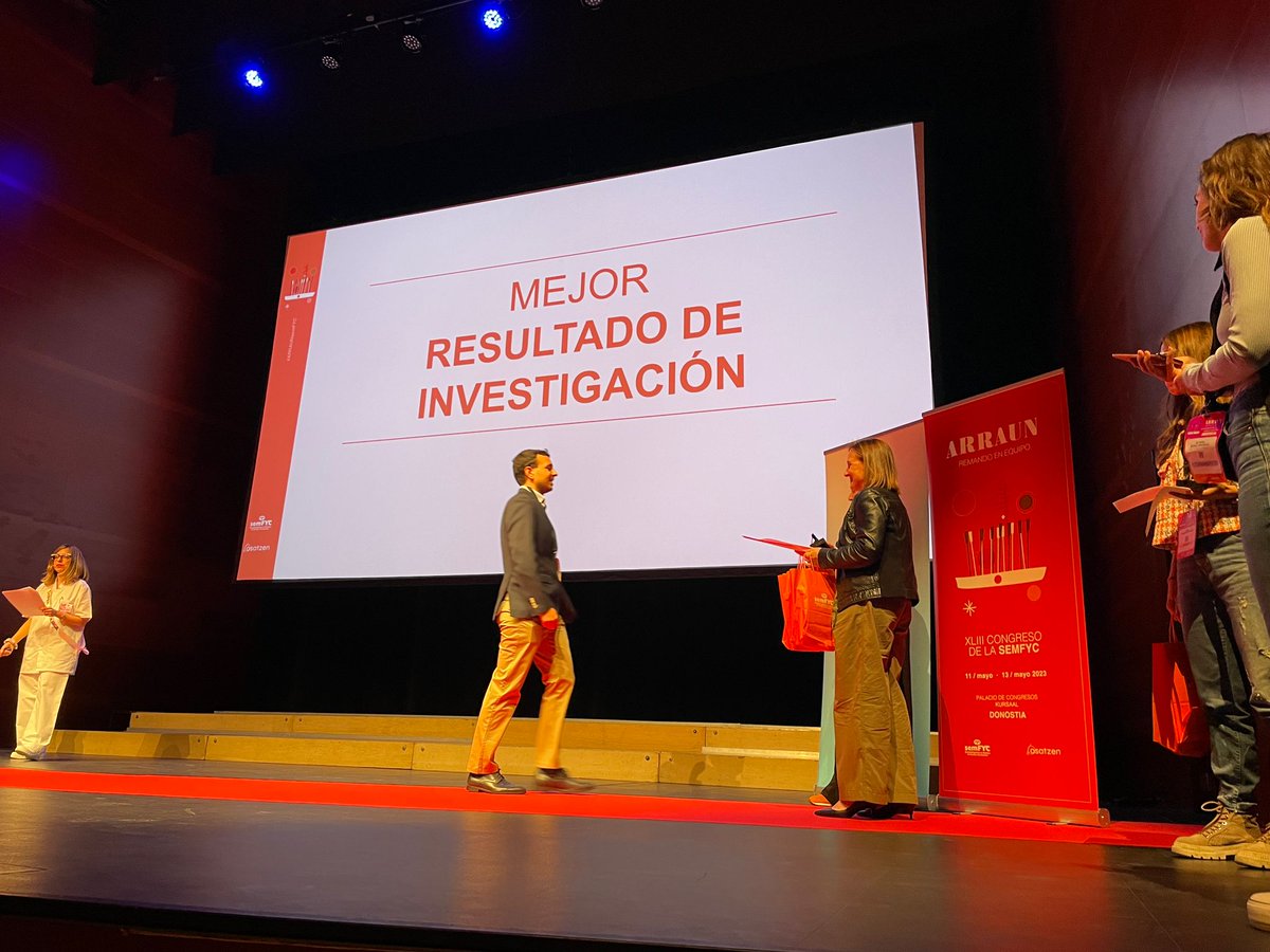 AM_GdT_SEMFYC's tweet photo. El proyecto por el que hemos ganado se llama BEAMER (Desarrollo de un modelo predictivo de falta de adherencia terapéutica para mejorar el cumplimiento, los resultados en salud, la calidad de vida y la eficiencia de la atención médica)#ARRAUNsemFYC Enhorabuena Jaime Barrio https://t.co/tP5Cw3b5S3