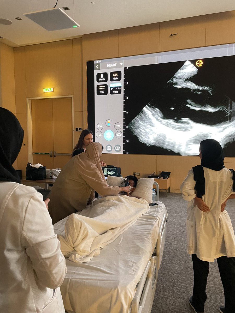 SSMCIMResidency's tweet photo. Second cohort of learners from @SSMCAbuDhabi IM residency who are learning #POCUS assisted Hemodynamic assessment 

Thank you 🙏🏾 @gamr4701 @panchopocus @ArgaizR Jen Weigt @anwarsid80 for to bringing high quality #meded to #UAE https://t.co/nR5WStfI1F