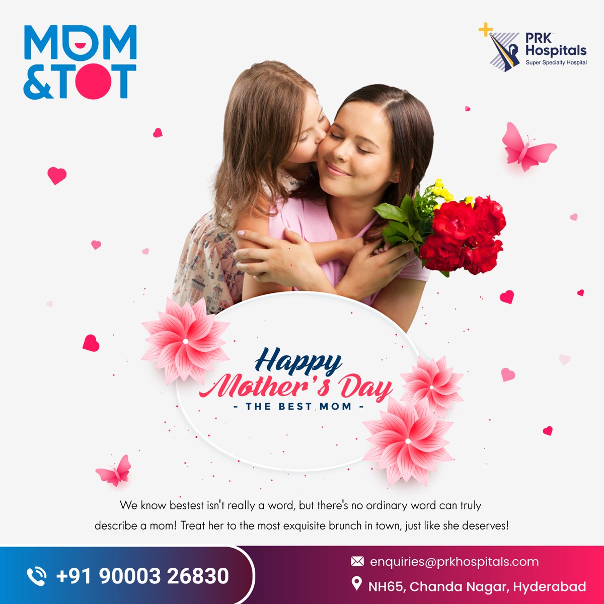Prkhospital's tweet photo. PRK Hospitals wishes you a happy mother's day, a celebration honouring the mother of the family or individual, as well as motherhood, maternal bonds, and the influence of mothers in society.

#happymothersday #mothersday #love #happymothersday #mom #mother #family #motherhood https://t.co/id2rp5UbaQ