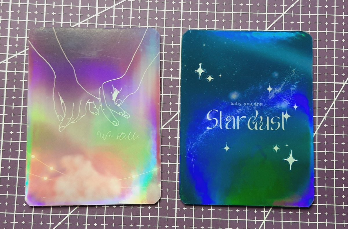 paintnfootprint's tweet photo. Stardust and We Still Toploaders for a client DONE. Finally satisfied with the effect of overlay transparent stickers! β€
Get customized with us.
Dm for inquiries and orders!
#PaintandFootprints #WeStill #Stardust #ASTRO #decotoploaders https://t.co/B2WtBJ9Edd