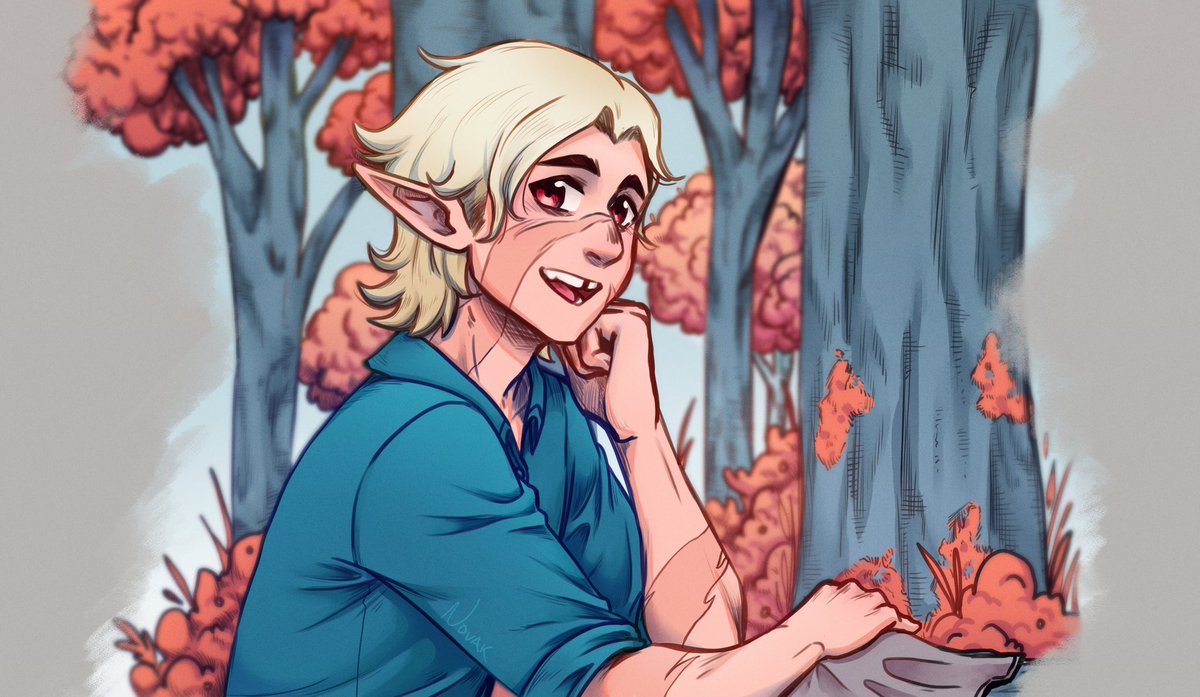 Just a midnight whim 😌✨
We must protect hunter~~~