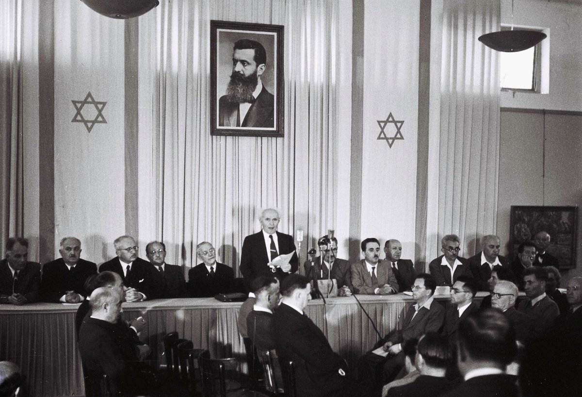 إنه يوم مشهود ، في هذا اليوم  قبل 75 عاما ال -14 من أيار-مايو  تأسست دولة إسرائيل.  بعد