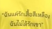 เสื้อเหลือง  :